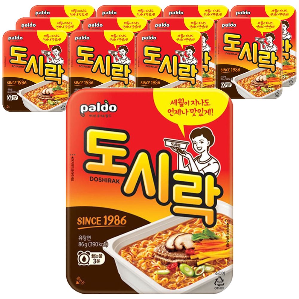 팔도 도시락 컵라면 86g x 12입 팔도/도